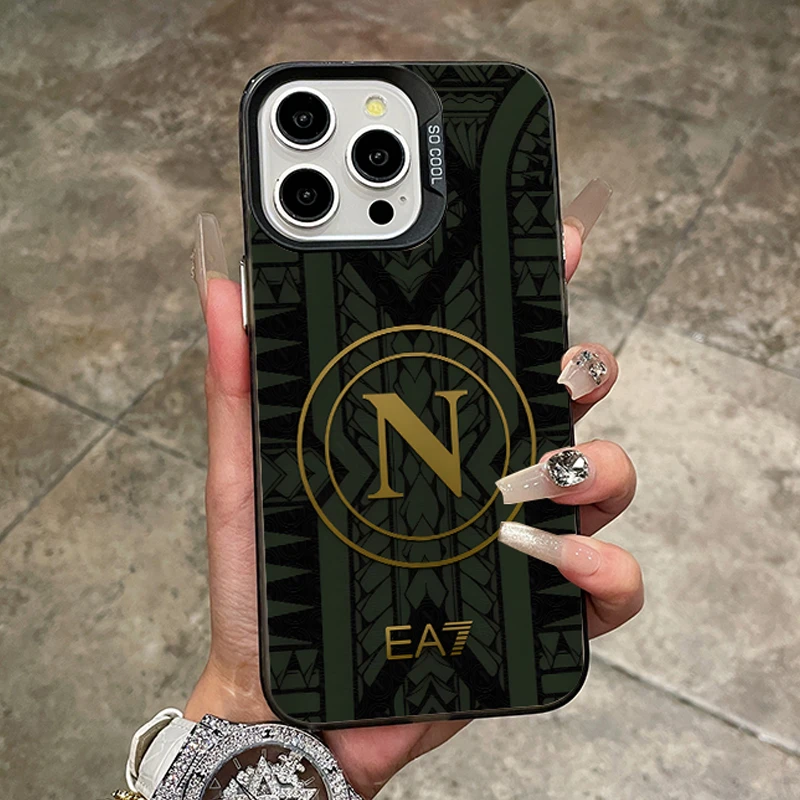 那不勒斯手机壳苹果16promax男生iphone14/13/12小众XR个性15硬