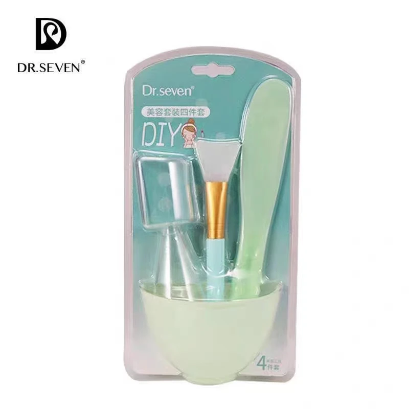 蒂尔施 水疗四件套面膜工具面膜刷硅胶碗硅胶刷