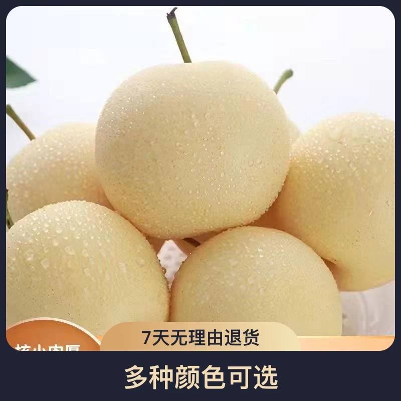 皇冠梨新鲜水果梨子皮薄多汁甜酥脆包邮非雪梨鸭梨