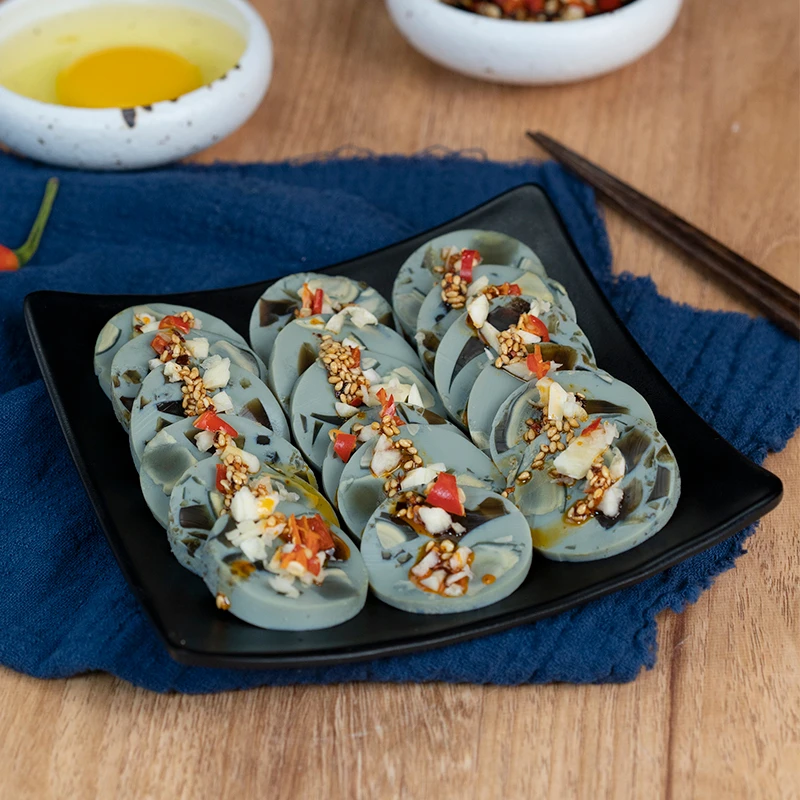 松花皮蛋肠优质鸡蛋肠松花蛋火腿肠皮蛋瘦肉粥下酒菜休闲零食美味