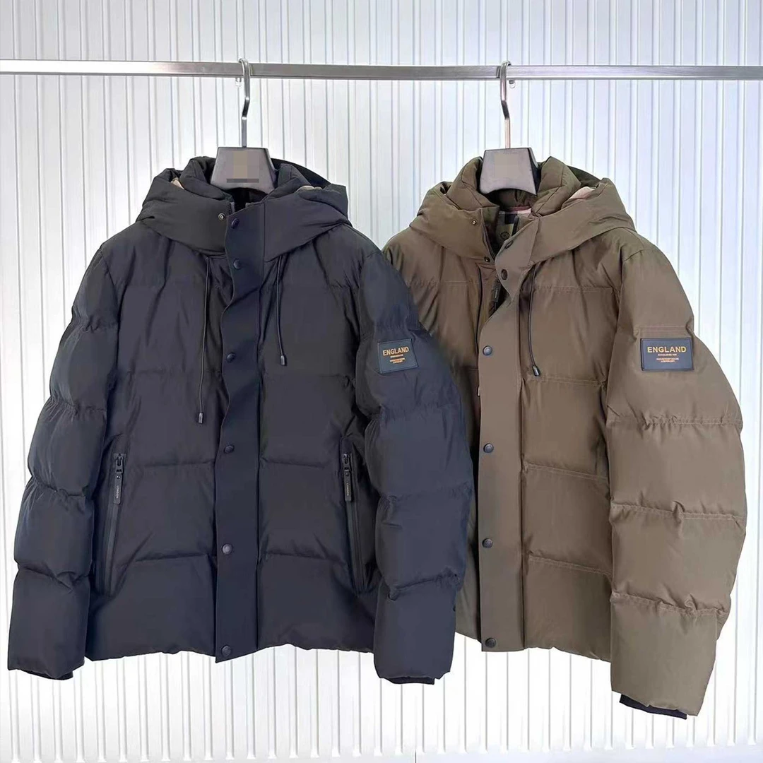 【特卖品不退不换】宝丽格加厚【防风防水面料】高端白鸭绒羽绒外套