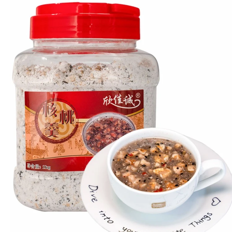 温州欣佳诚手工核桃羹1000g水果坚果羹芝麻藕粉孕妇饱腹代餐