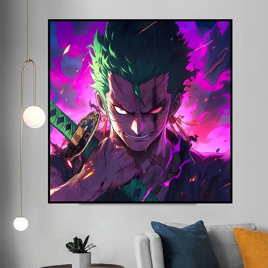 【海贼王】动漫装饰挂画3030升级PVC