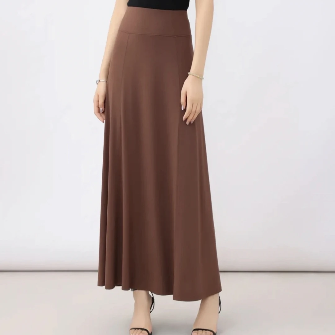 阿玛施5200502时尚优雅气质垂坠感舒适阿玛milyroom碎花半身裙