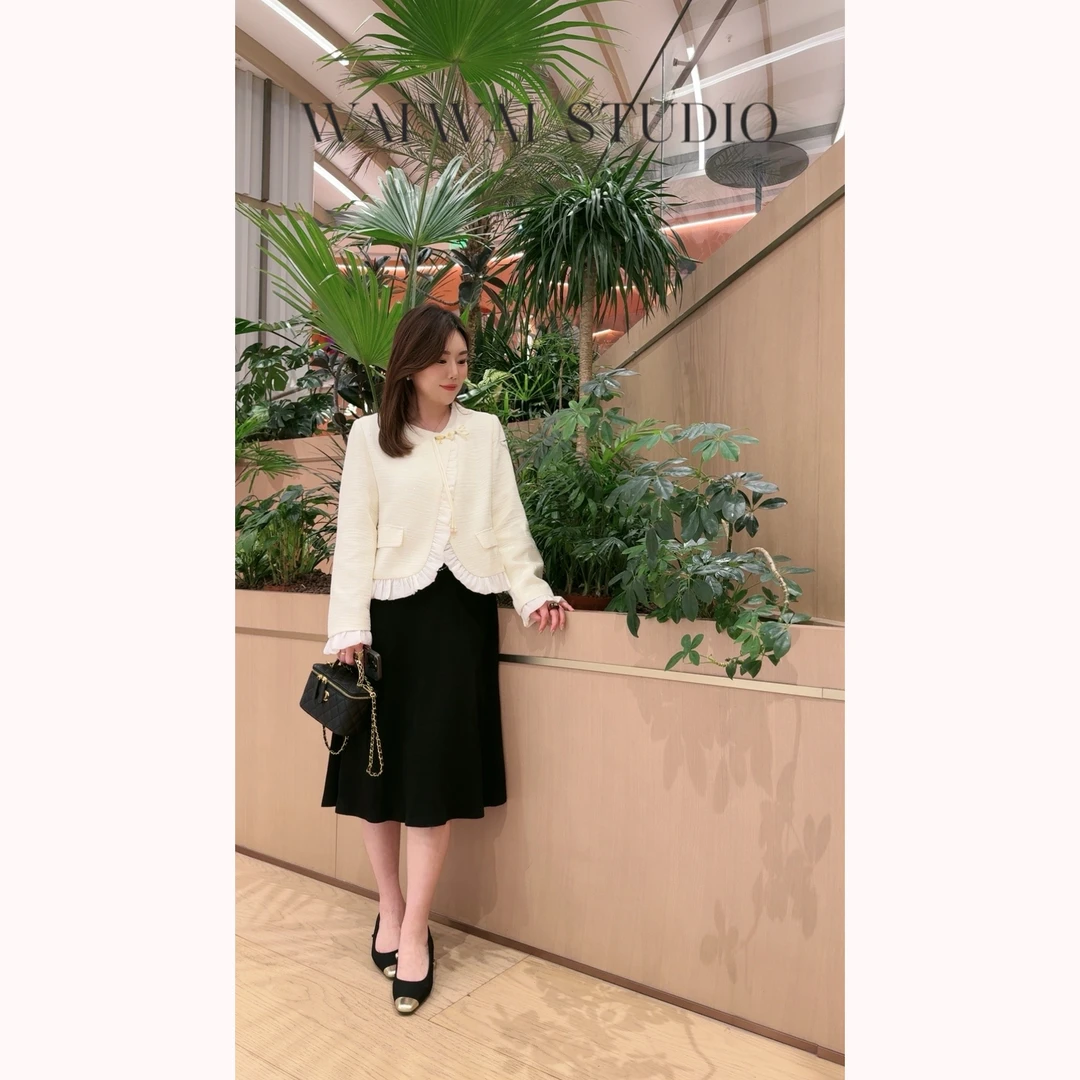 【纪念日】 春季新款显瘦气质轻国风时尚小香外套 1003