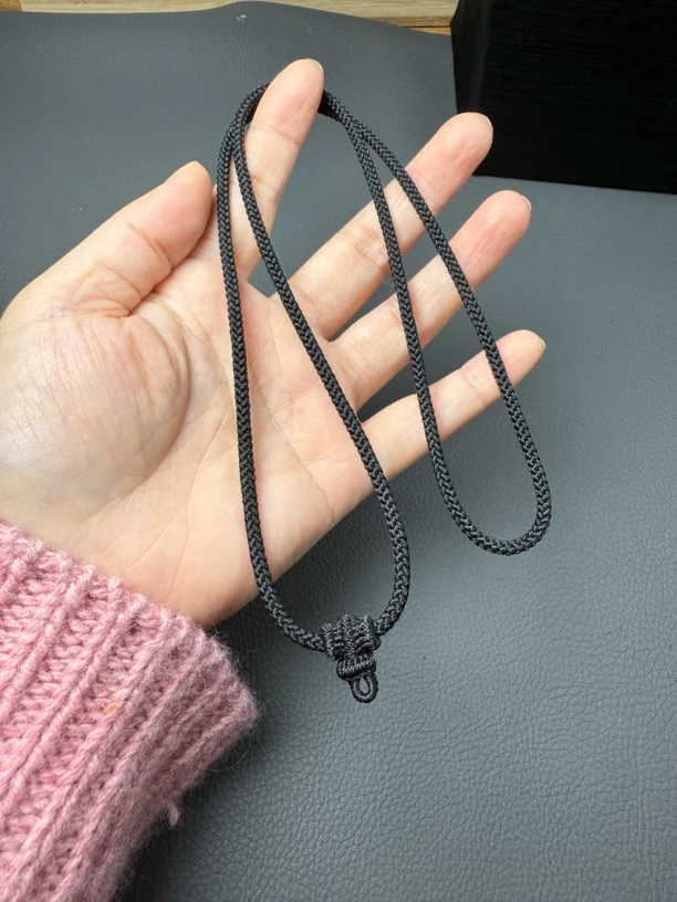 纯手工编织3mm细线龙鳞纹吊坠绳（纯手工定制不退换）