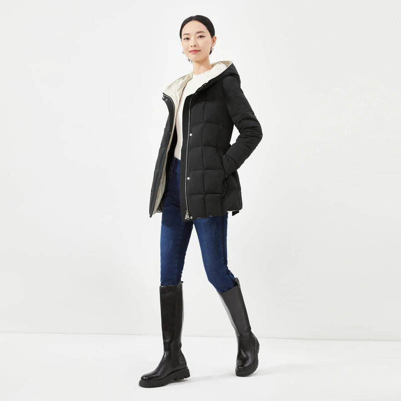 NAERSI/娜尔思冬季款短款羽绒服NR00511W0/NR00511T5