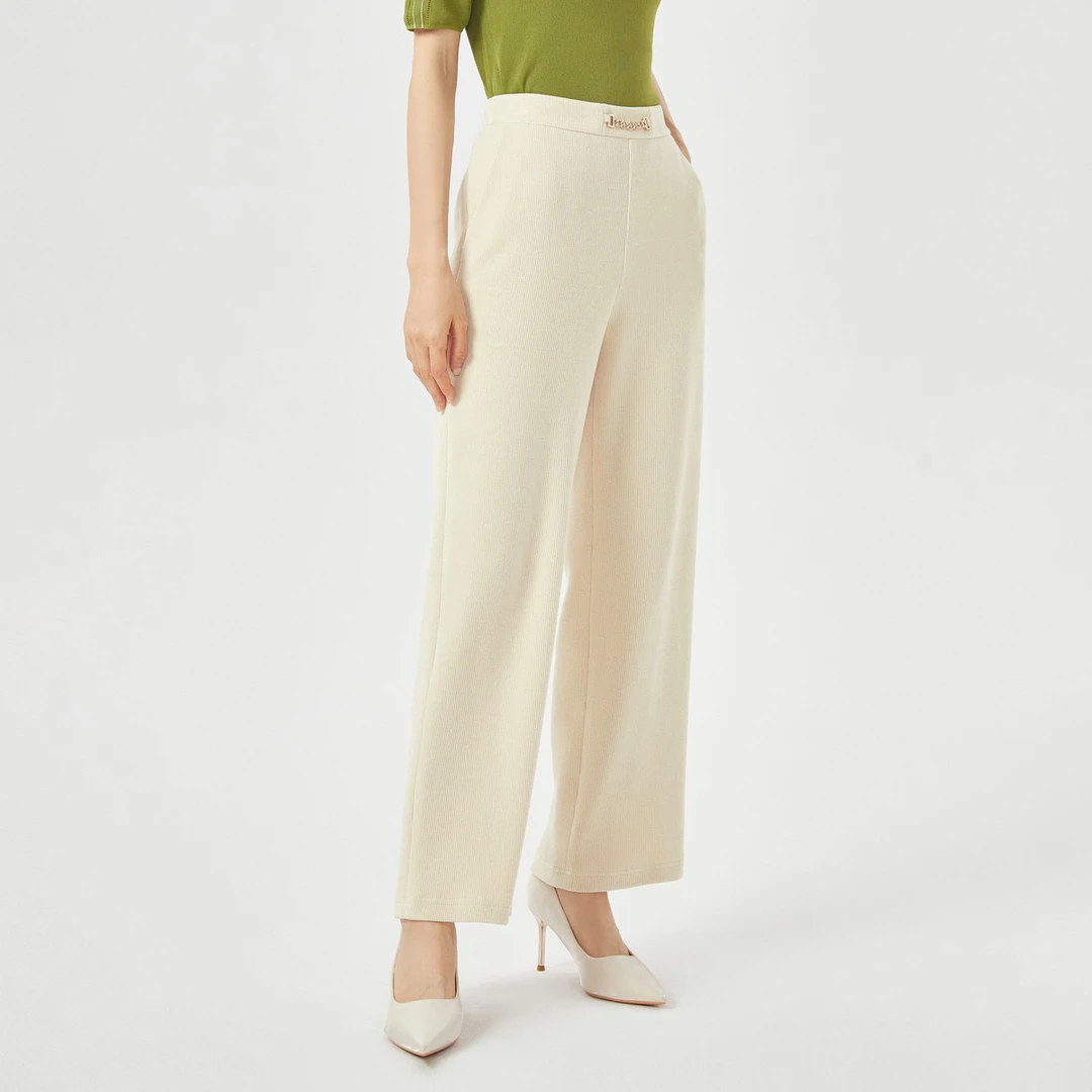 【垂感阔腿裤】24秋季商务通勤职场OL宽松遮肉显瘦裤子NV04071V1