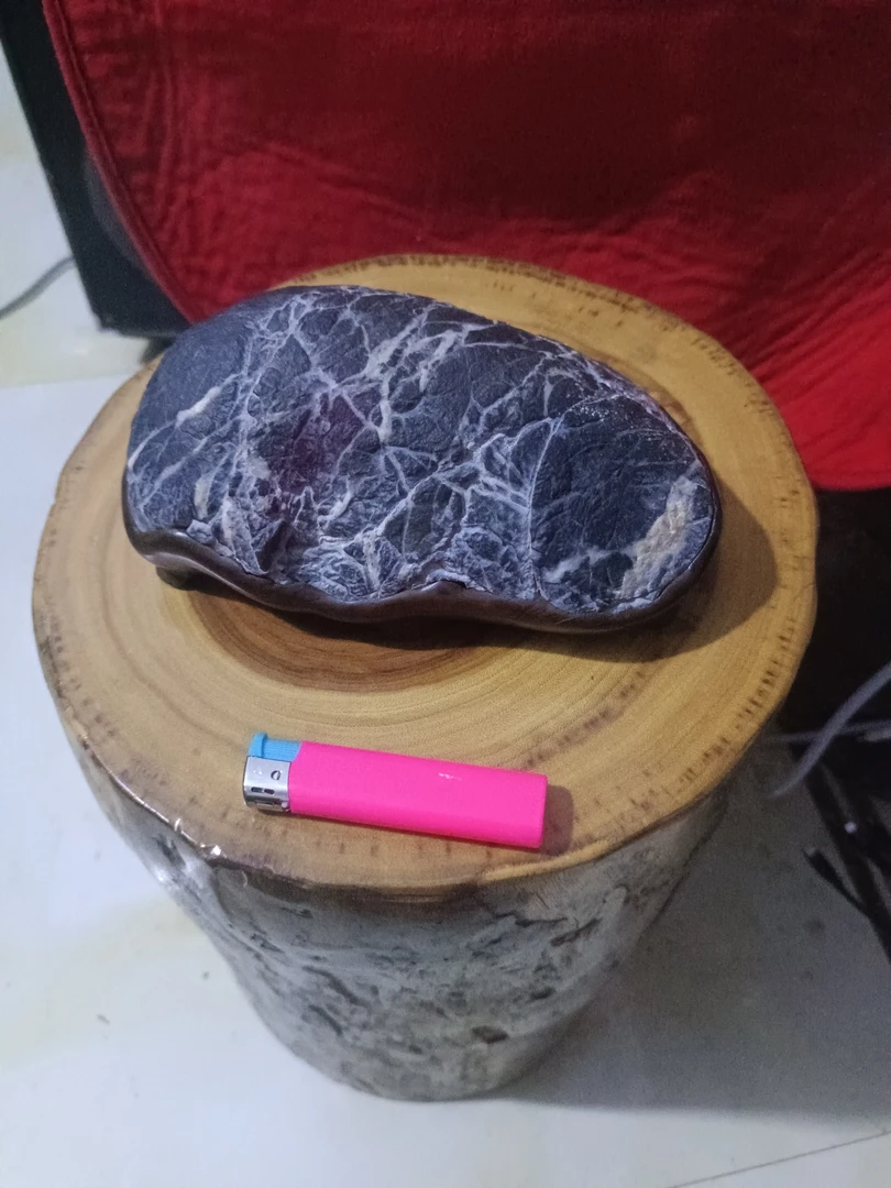 茶道天然灵璧奇石