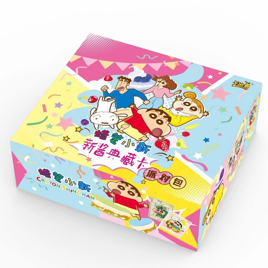 卡游【玩法合集】哈哈 蜡笔小新-新酱典藏卡-派对包-第1弹