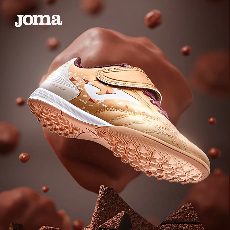 JOMA【耀金】TF儿童足球鞋碎钉青少年足球比赛训练人造草地运动鞋