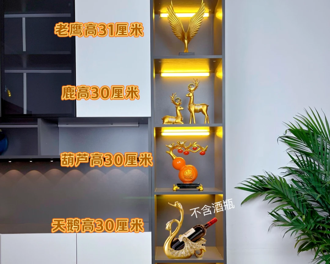 四件套装摆件轻奢轻奢高档卧室创意玄关书房欧式大型简约陶瓷摆设