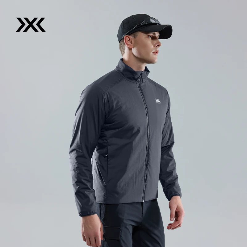 X-BIONIC 海狸超轻立领棉服 男子运动户外保暖金标P棉 XJM-24982N