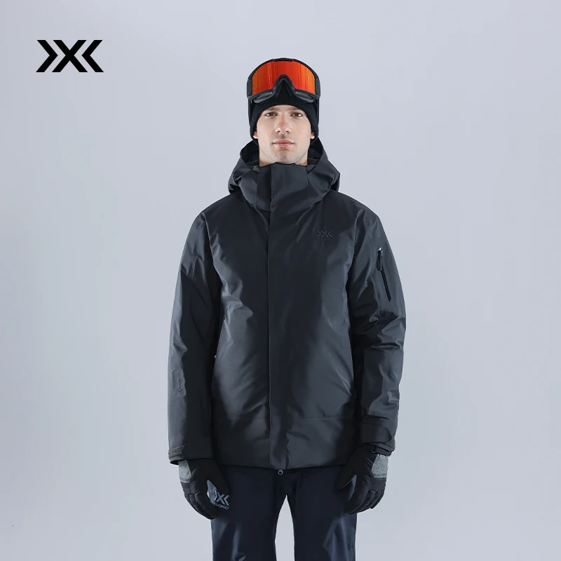 X-BIONIC 银河原力戈尔防水羽绒服滑雪服男款户外商务防风保暖