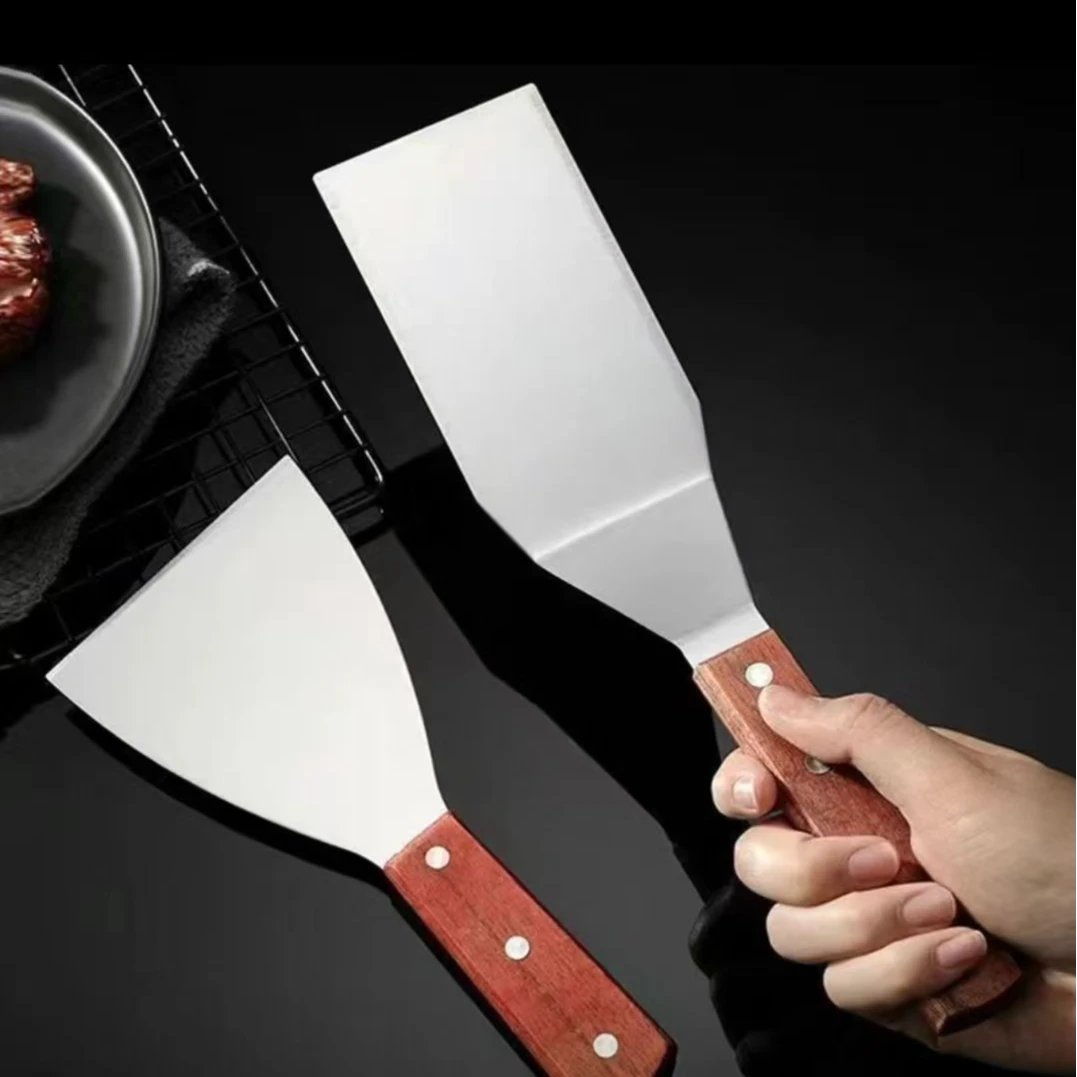 宽8分不锈钢提拉米苏铲子甜品蛋糕铲子易脱模刮刀斜口铲平铲烘培