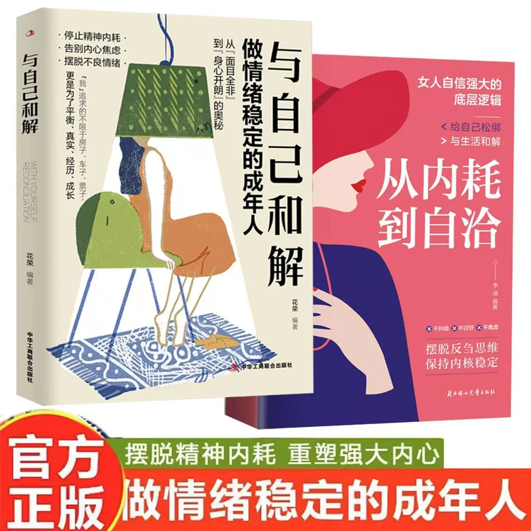 与自己和解 做情绪稳定的成年人 走出抑郁症解压焦虑者的情绪