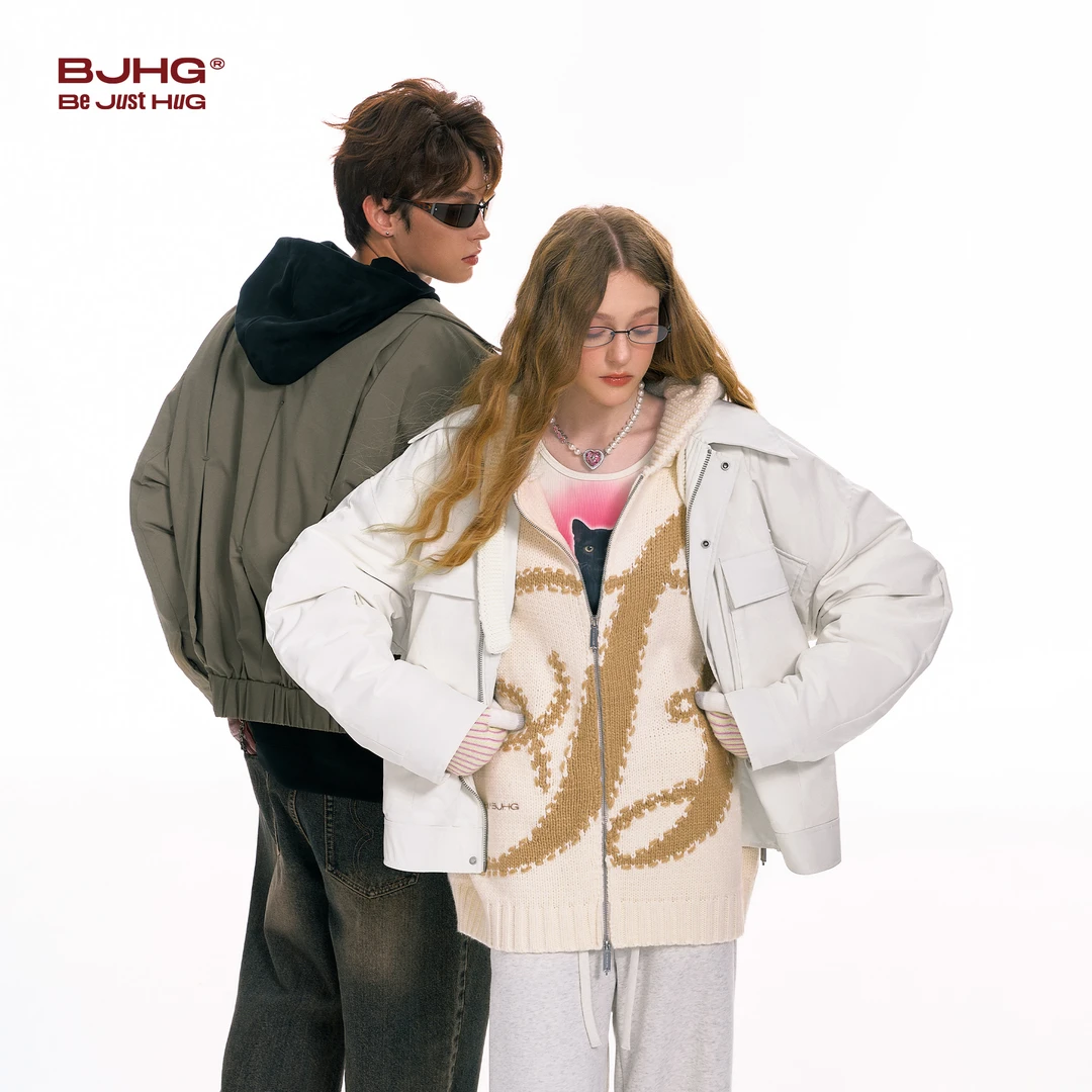 【李晨nic】BJHG不计后果三防工装羽绒服冬季新款加厚新中式夹克