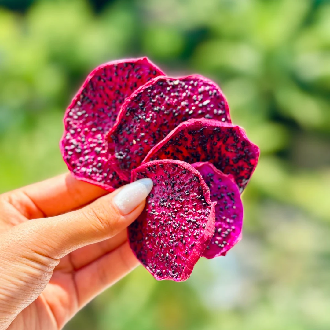 火龙果干味道浓郁好吃没有负担云南老品种配料表里只有火龙果顺丰