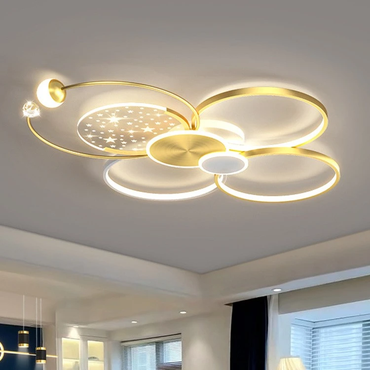 2025年新款轻奢大气客厅大厅灯满天星主卧室吸顶灯餐厅书房间灯具