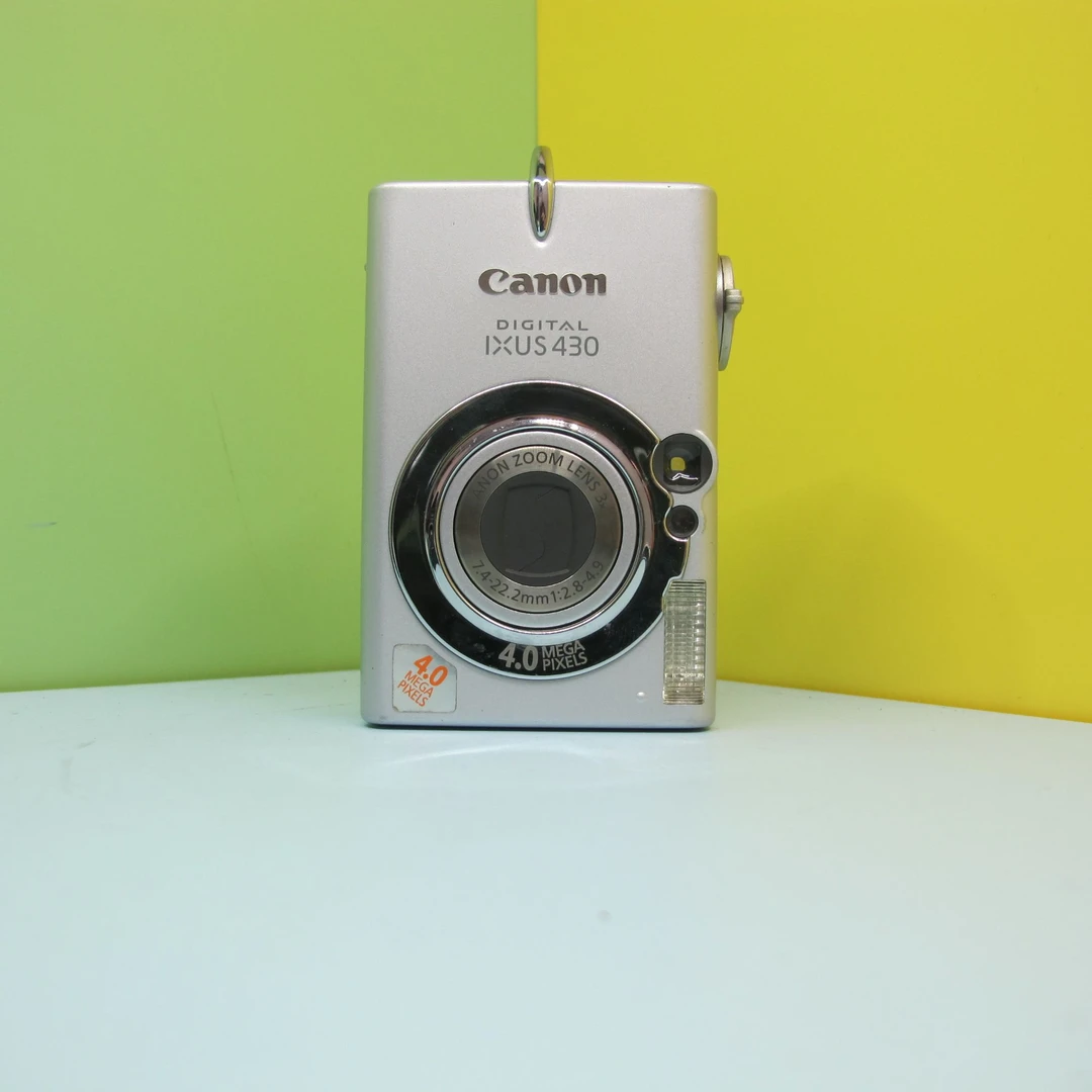 95新 Canon/佳能 IXUS430 复古CCD 冷白出片随身卡片机自备读卡器