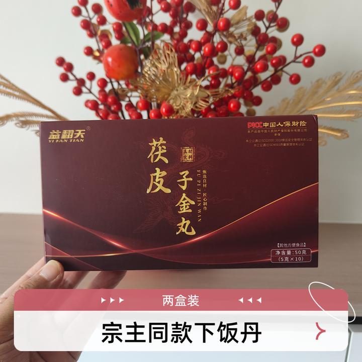 （两盒装）合欢宗益翻天新品茯皮子金丸（下饭丹） 宗主认证 河南