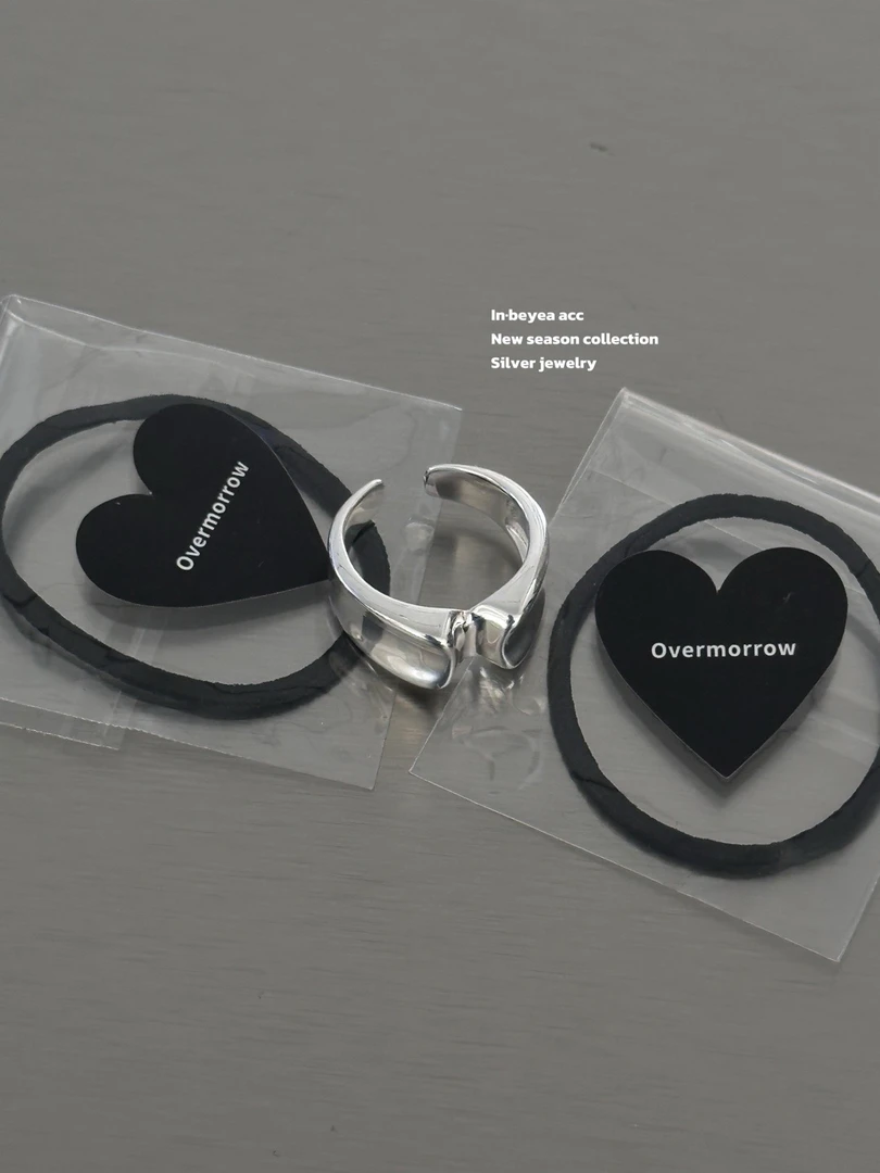 925银戒指 凹面戒指 25739