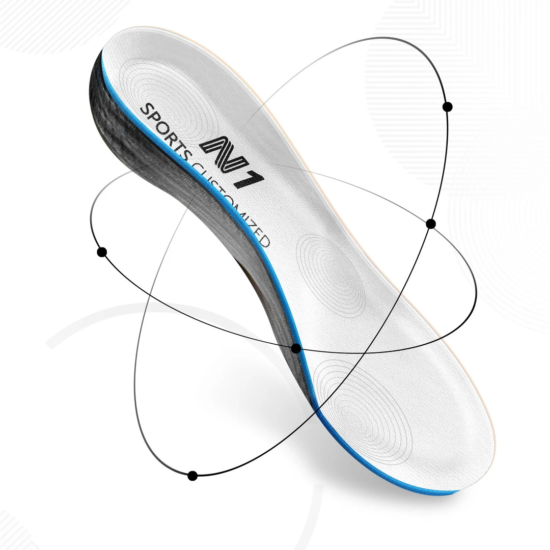 N1羽毛球定制鞋垫-解决运动支撑问题