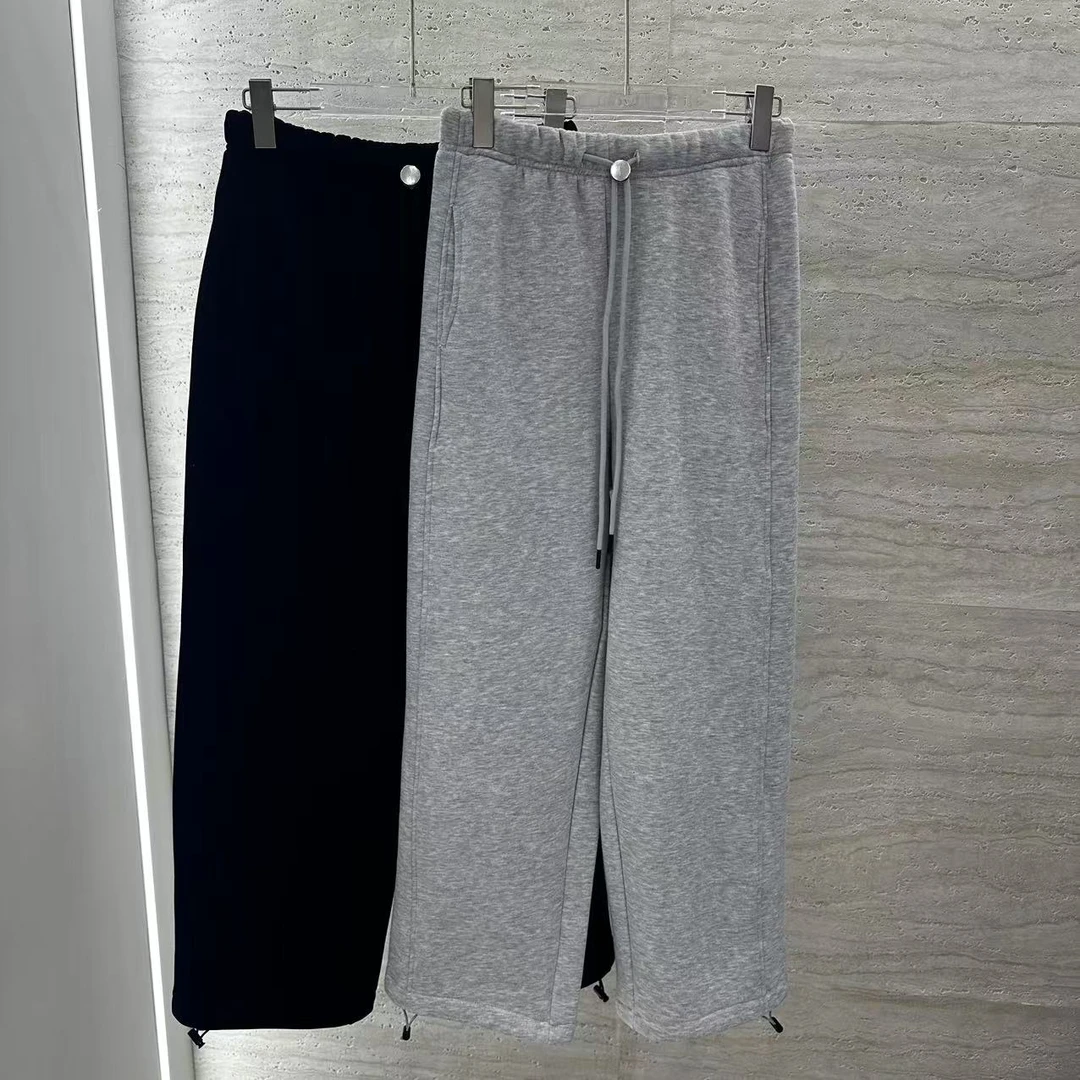 XIMTUU冬季新款阔腿裤休闲阔腿直筒时尚百搭宽松D2411421