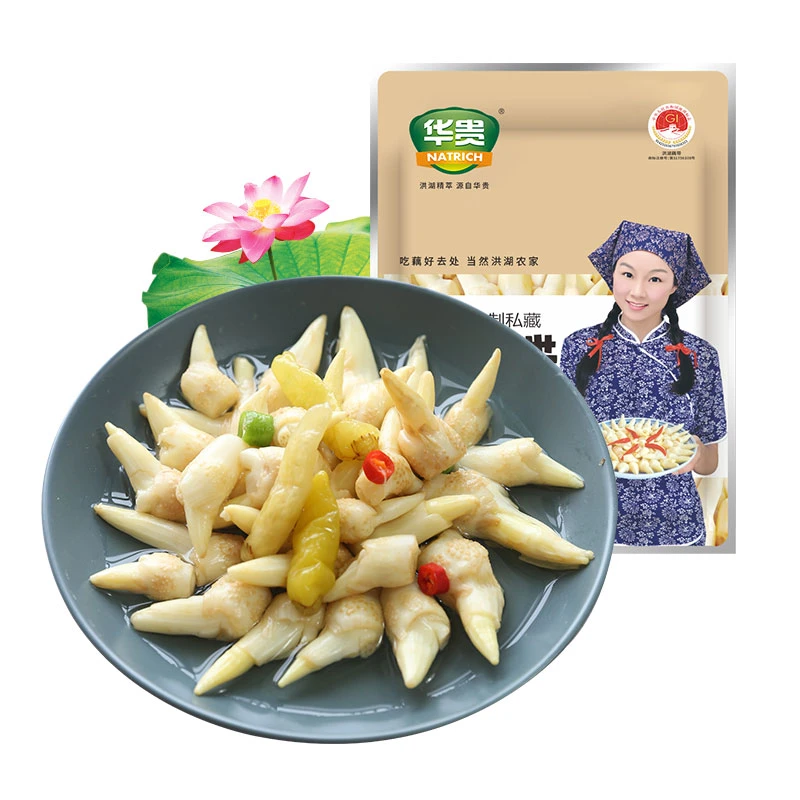 【华贵】泡椒藕头400g*1袋 开胃私房菜