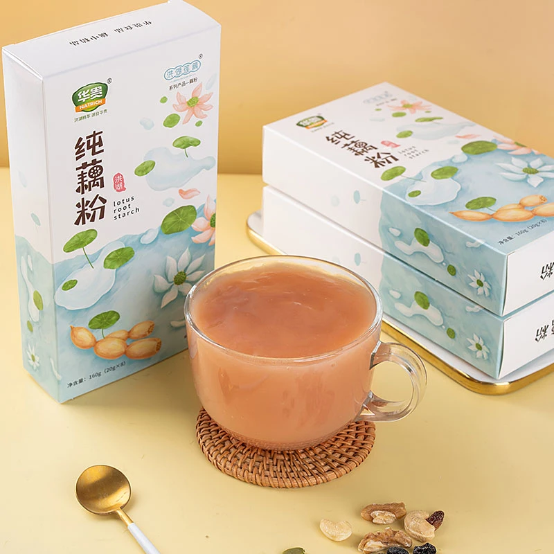 【华贵】纯藕粉160g*4盒共32小袋