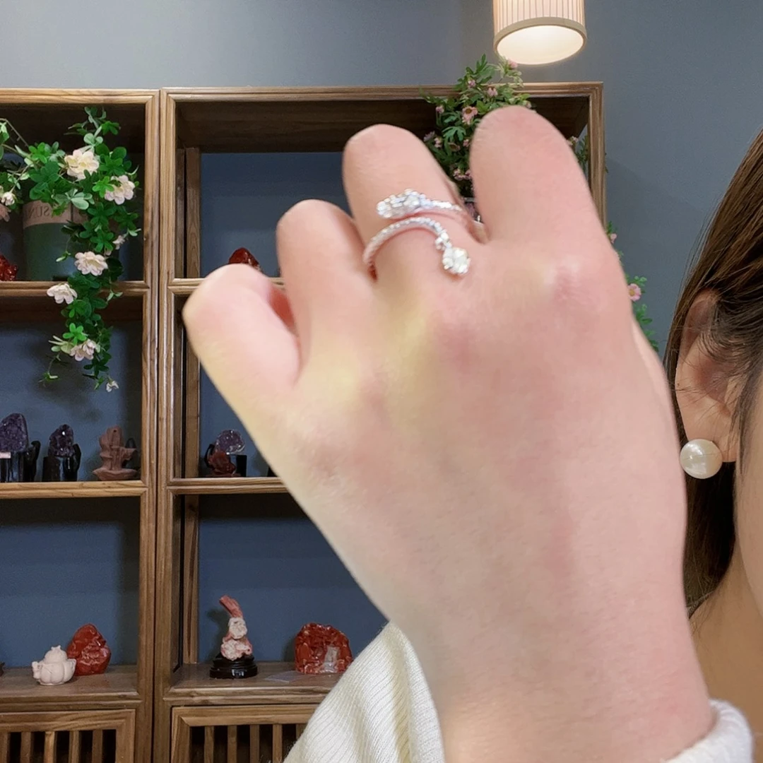 【闪购商品】钻石戒托银S925镶嵌16