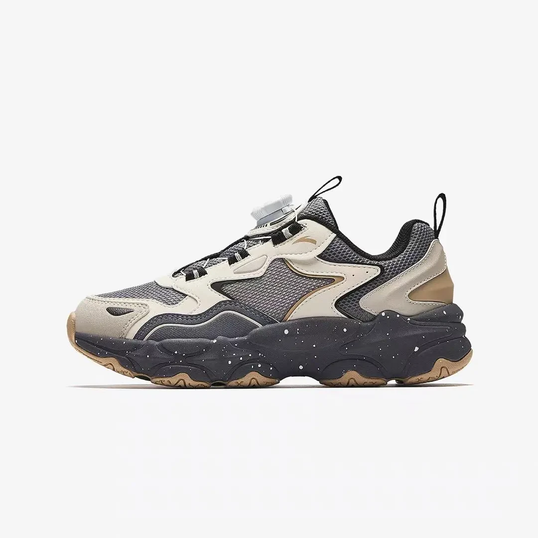 【安踏】儿童星芒男儿童休闲鞋防滑耐磨复古百搭经典运动鞋时尚8806