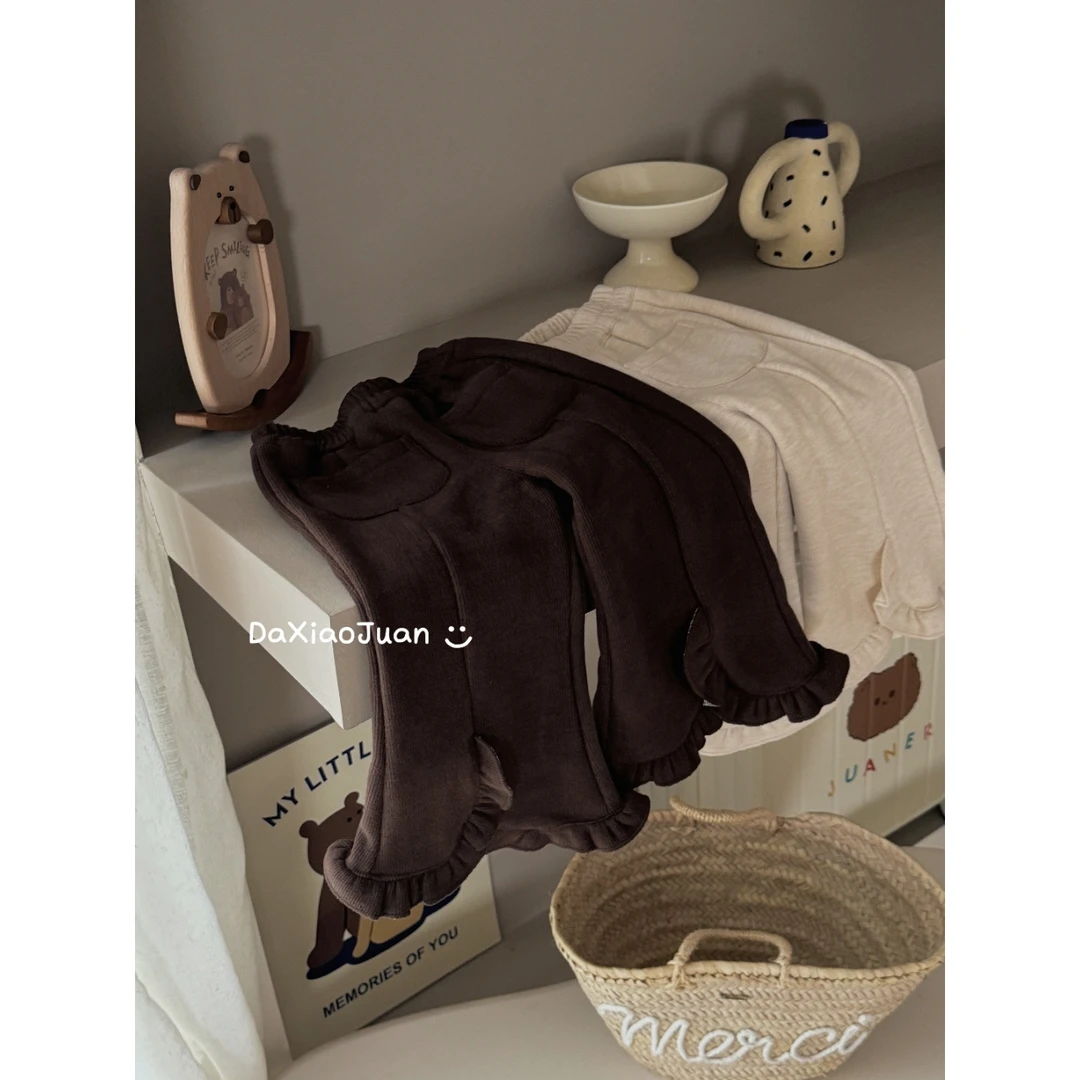 【大小卷】儿童冬季童装加绒百搭休闲裤-52002