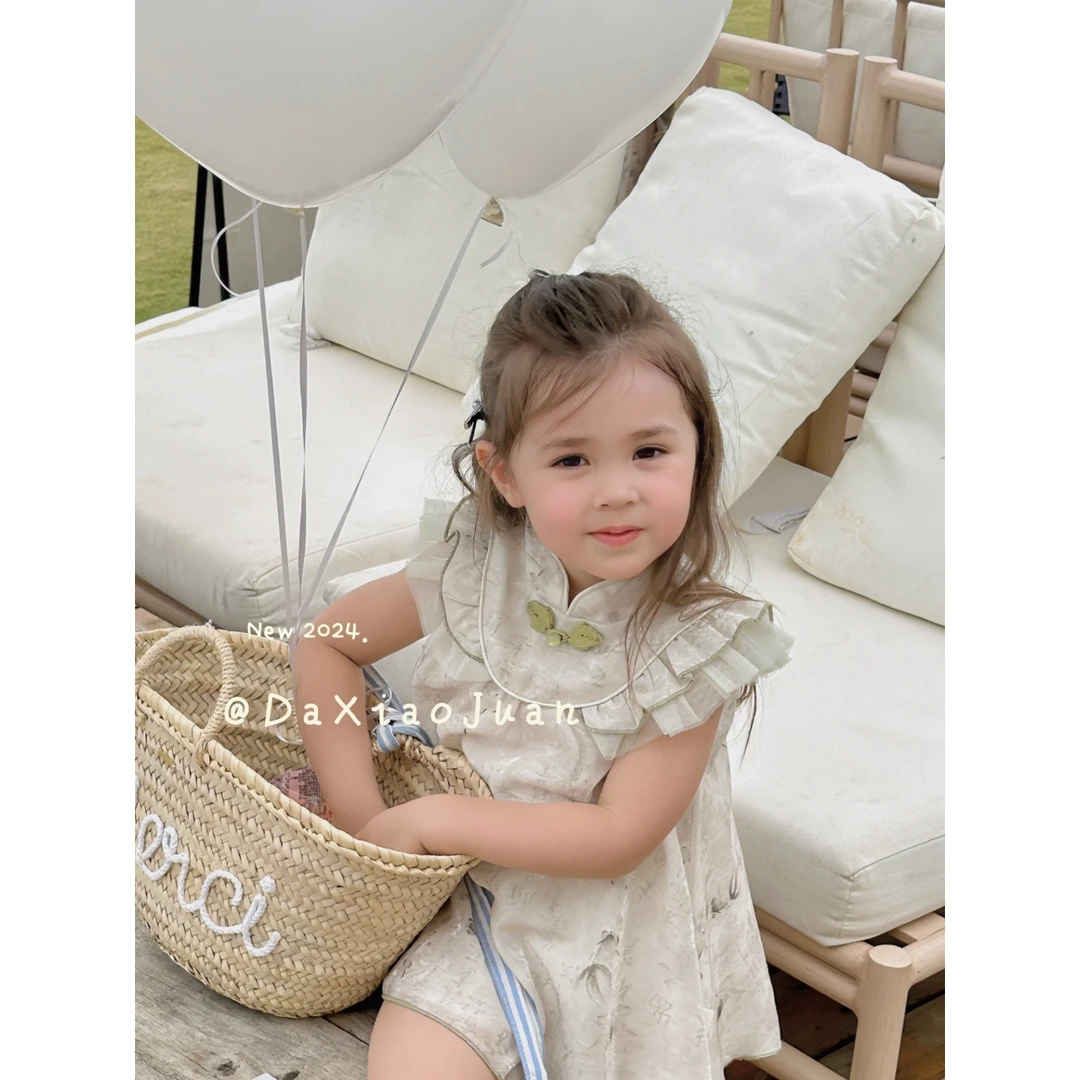 【大小卷】儿童夏季中国风连衣裙-30027