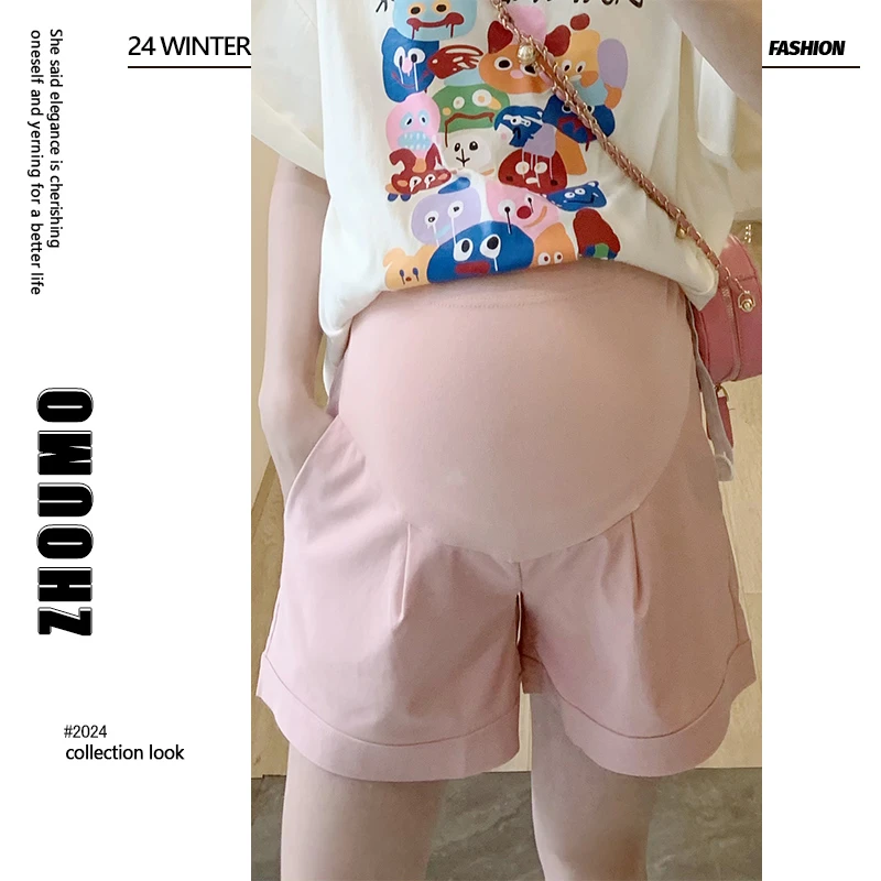 【热带岛屿】ZM穿搭&自制托腹裤热裤夏季短裤外穿阔腿