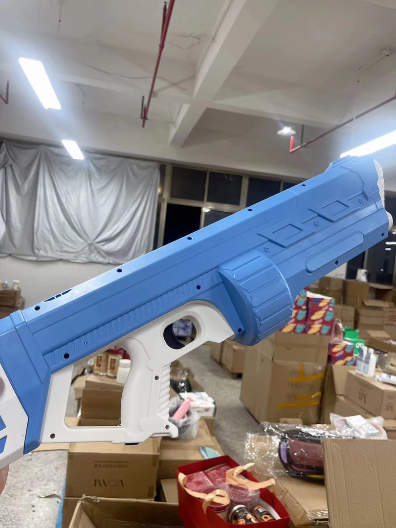 自动吸水电动水枪高压强力连发玩具喷水滋呲水网红泚成人漂流