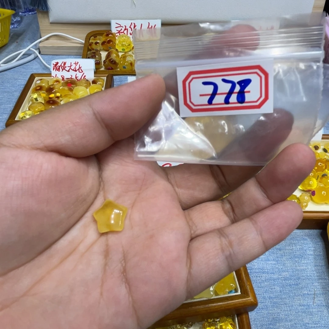 琥珀颈饰未镶嵌福利