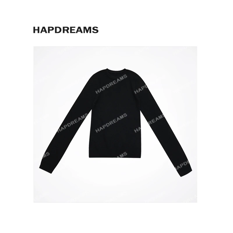 扬子套头毛衣 秋冬极简高规格圆领百搭咩咩毛衫外套