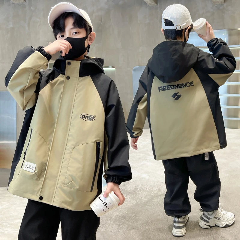 男童帅气韩版春秋款外套2025新款儿童洋气时尚童装中大童休闲上衣