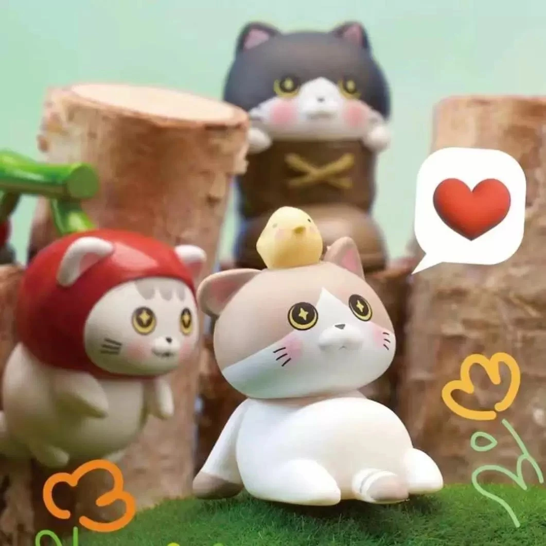 【珊珊拆盒】无话不说好奇猫日志系列萌粒盲盒潮玩