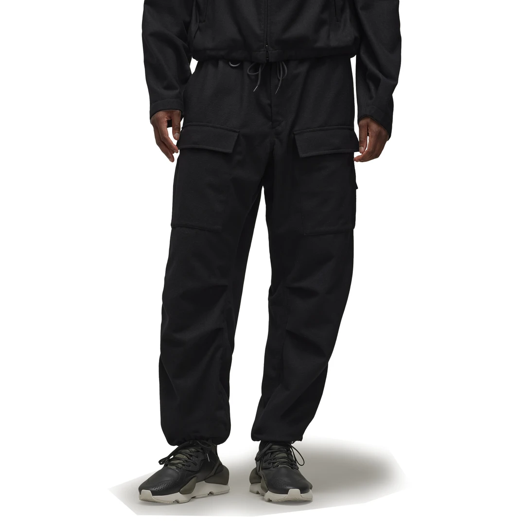 Y-3/Y-3（51-IZ1879）黑色秋冬款时尚简约工装款运动长裤