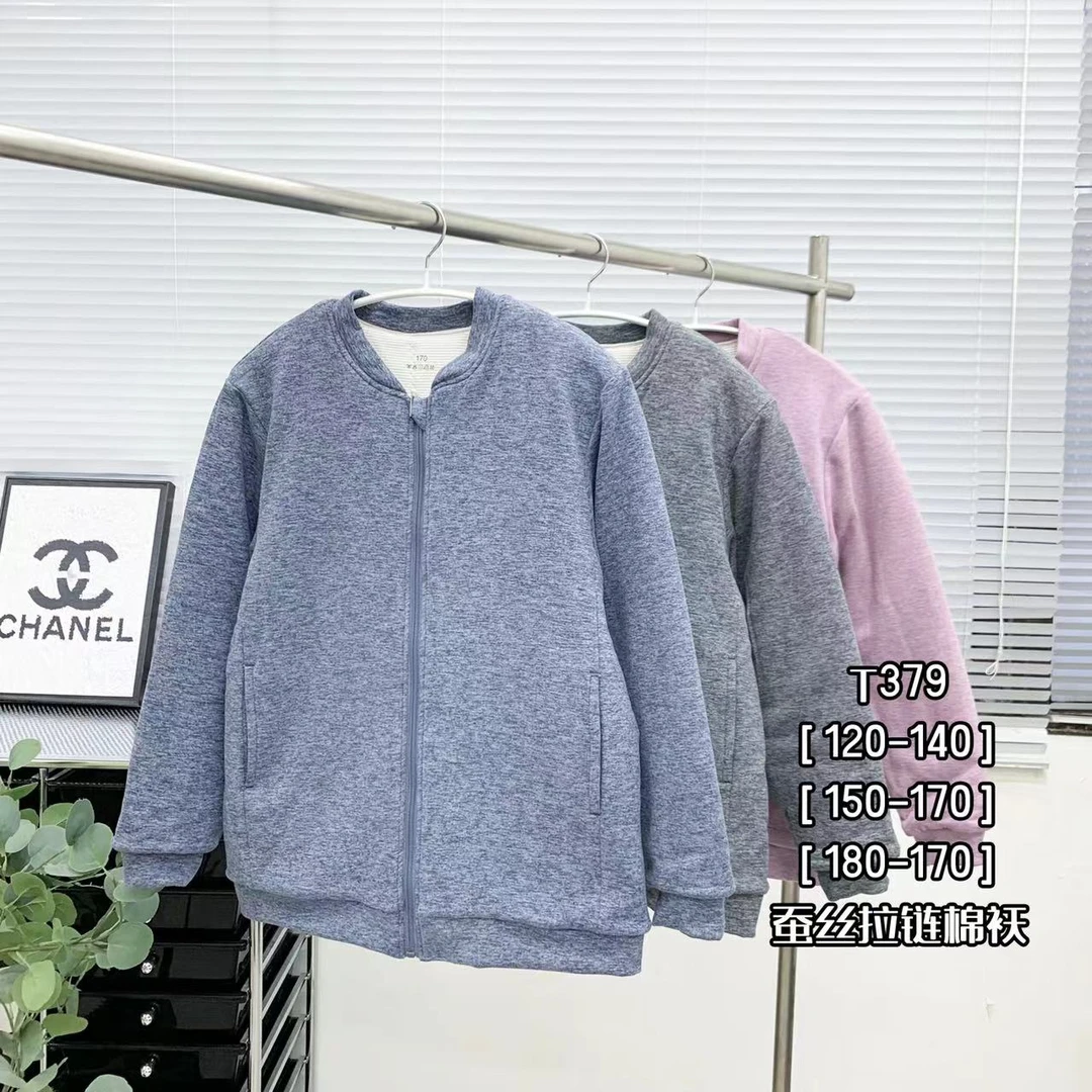 T379中大童校服神器冬季加厚小棉袄内穿保暖