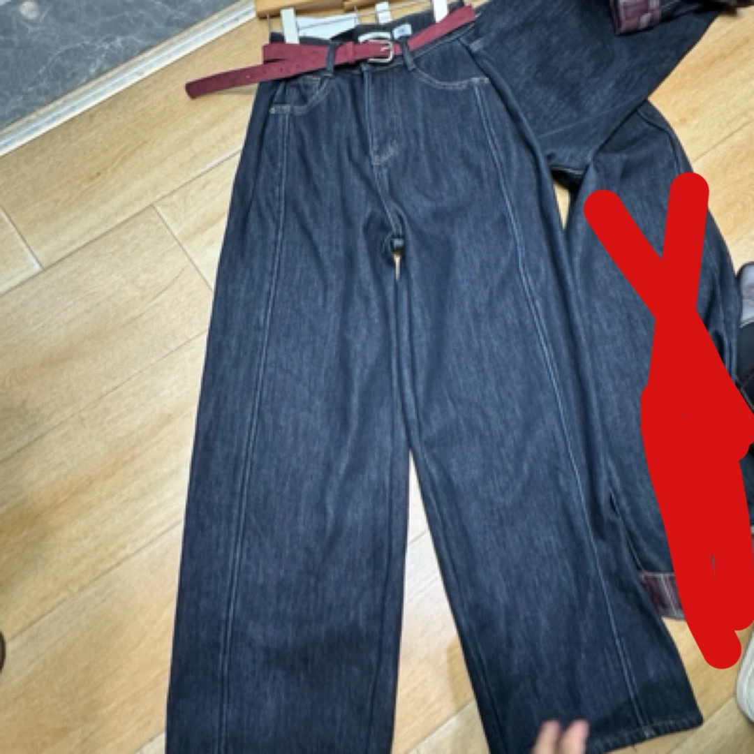 66578复合加厚牛仔裤