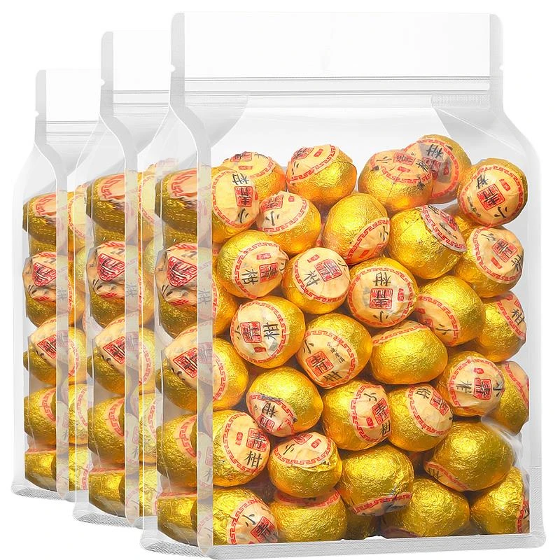 新会小青柑普洱茶陈皮正宗宫廷柑普茶叶青柑熟茶橘普茶散装