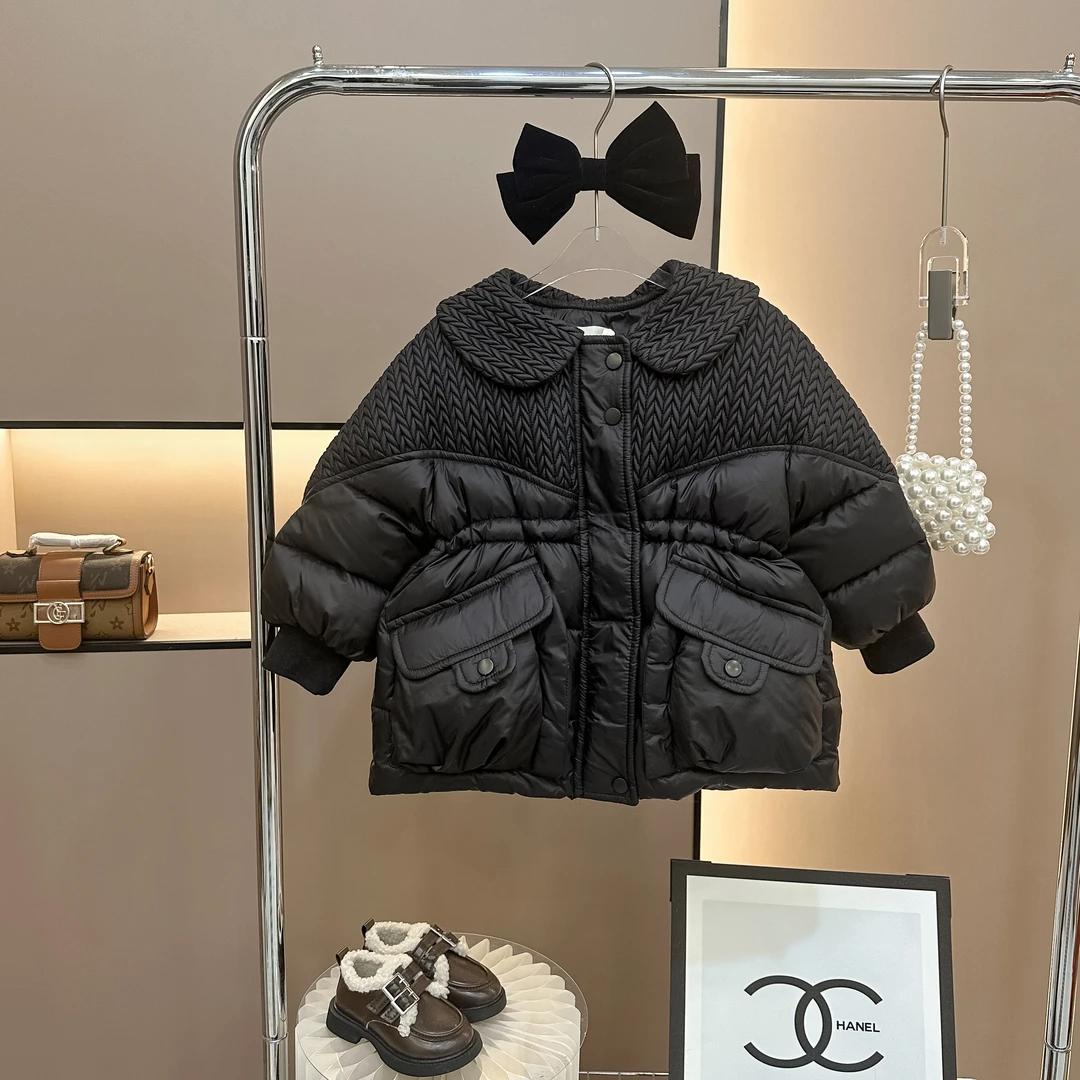 【90白鸭绒】羽绒服童装女童儿童外套韩版加厚冬季洋气小童外套