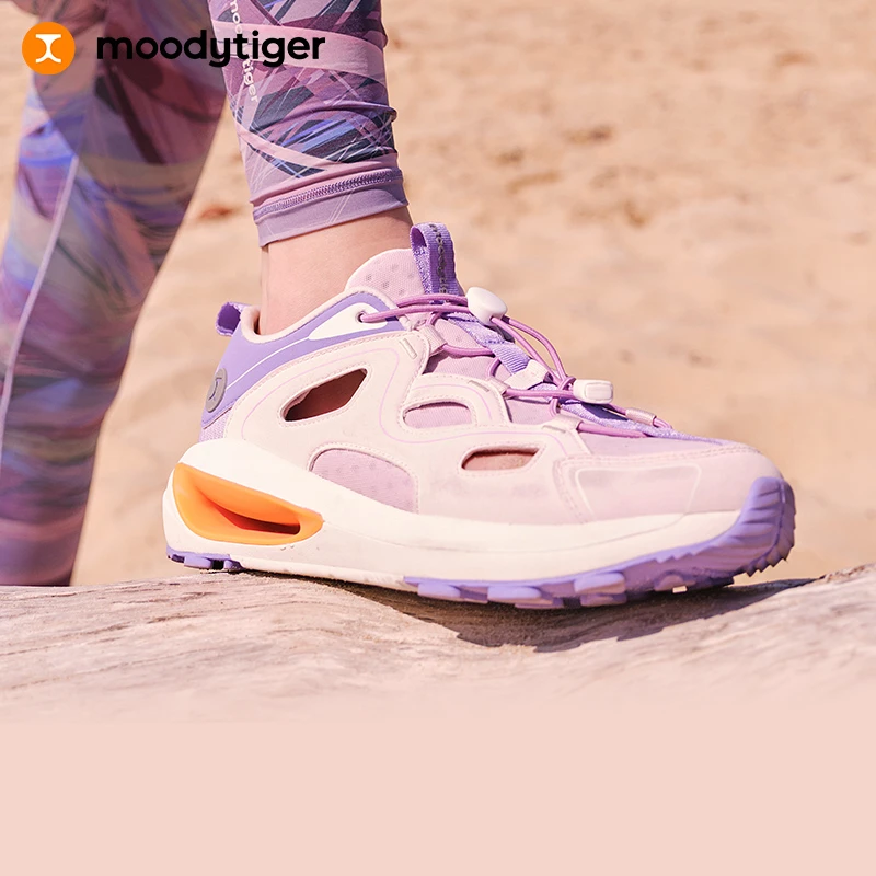 moodytiger儿童运动鞋夏网面透气轻便户外跑步鞋【DR】