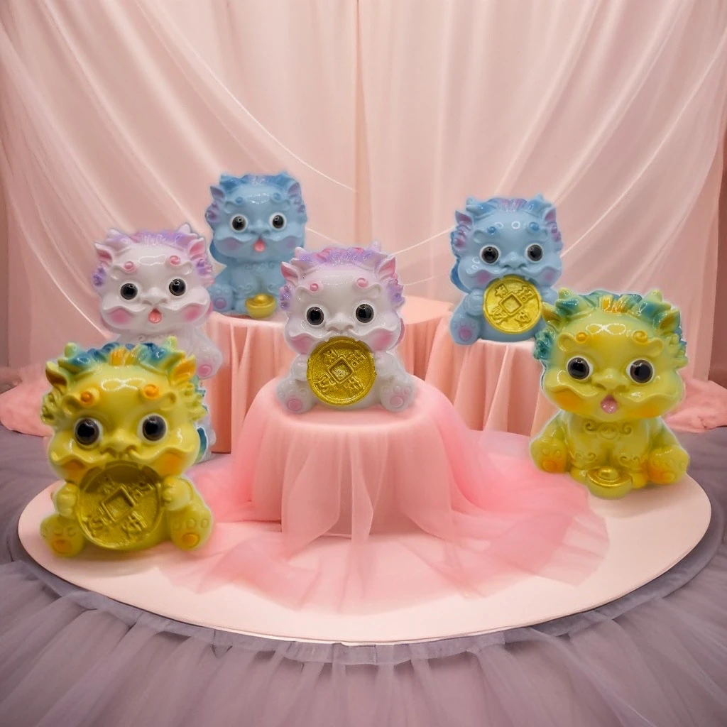 【大貔貅】可爱创意小摆件貔貅汽车车载办公室招财貔貅桌面装饰摆件