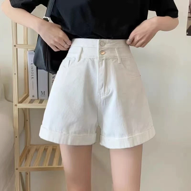 716# 潮牌夏季薄款高腰牛仔裤