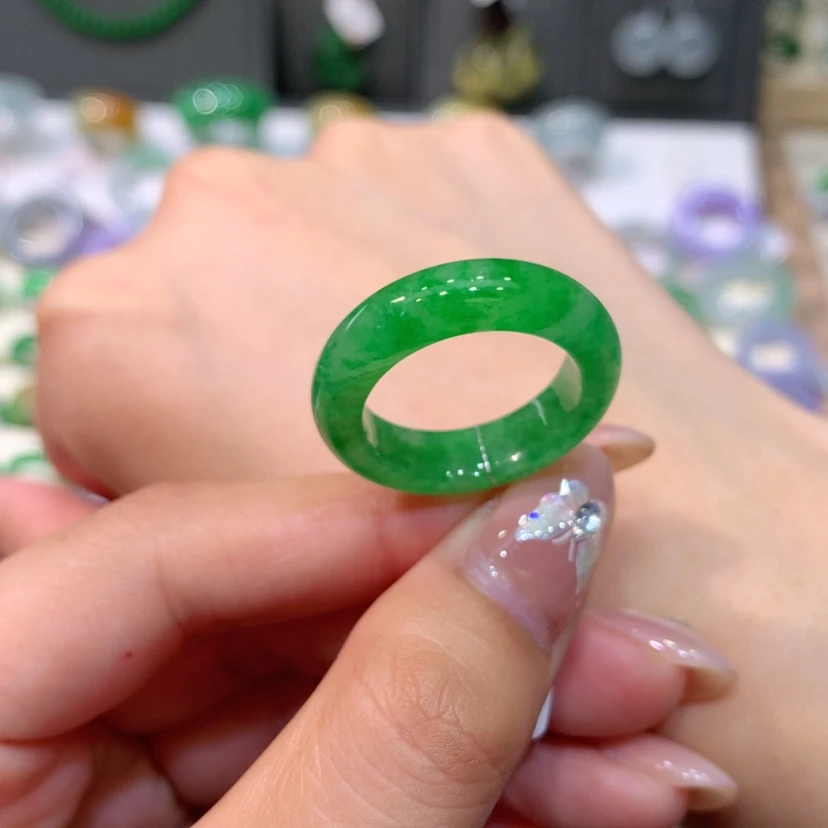 【闪购商品】翡翠戒指未镶嵌17号