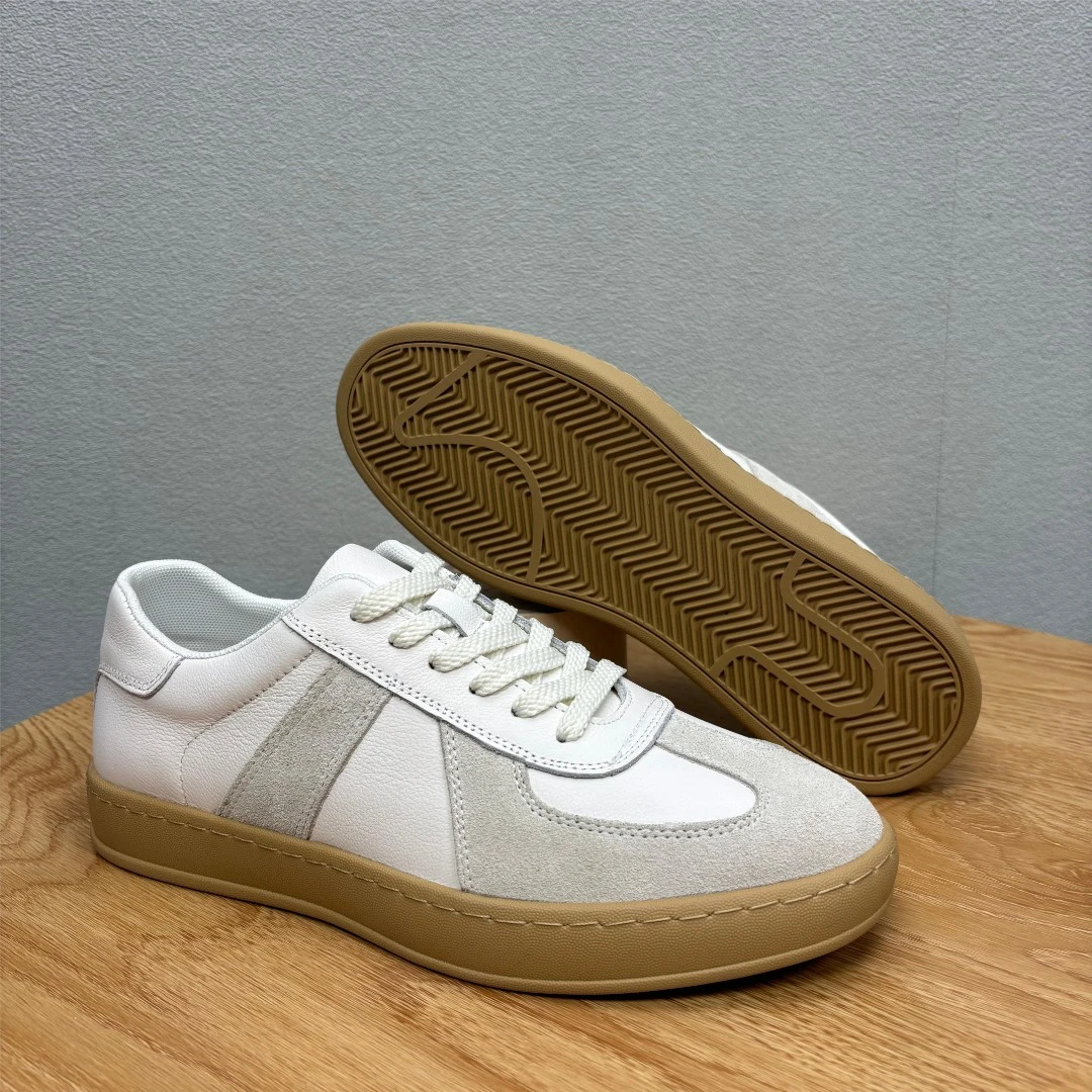 K.Z.Dadao/康庄大道 头层牛皮夏季时尚透气真皮休闲百搭男德训鞋